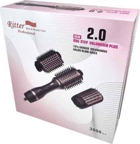 فرشاة تجفيف وتصفيف كهربائية 3 في 1 من RITTER 3900