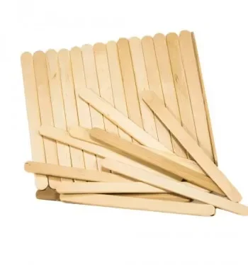 عصي خشبية صغيرة (100 في عبوة)